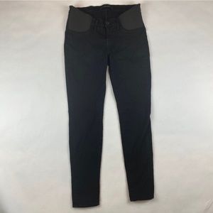 J Brand Mama J Maternity Jeans Black Skinny Size 29